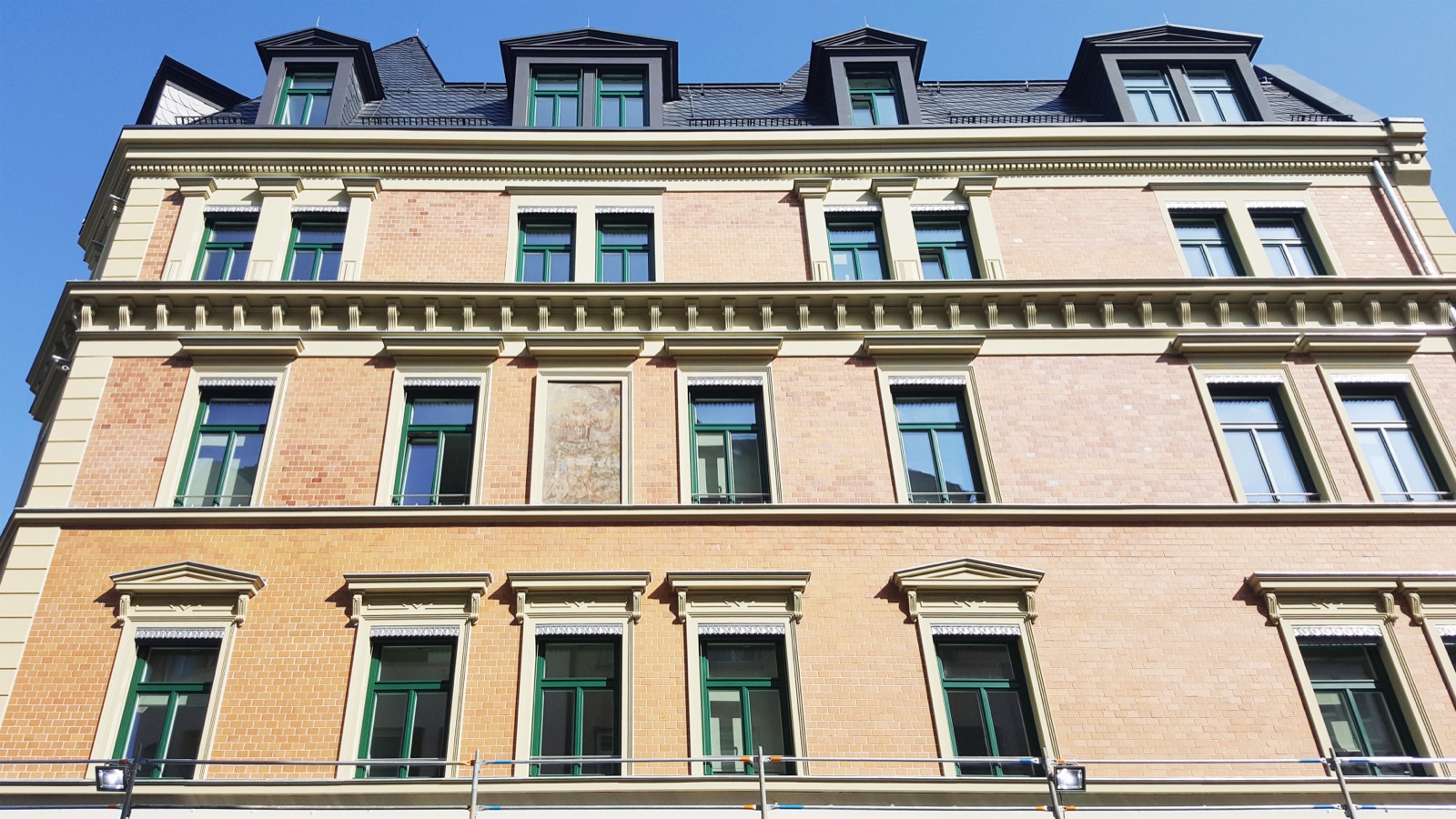 Dokumentation von Schäden am Balkenwerk