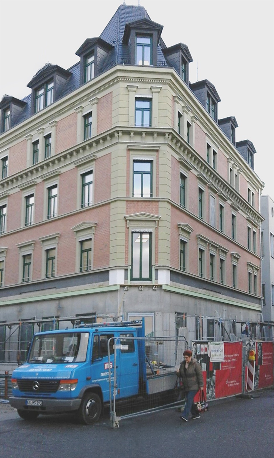 Historischer Dachstuhl nach der Restaurierung