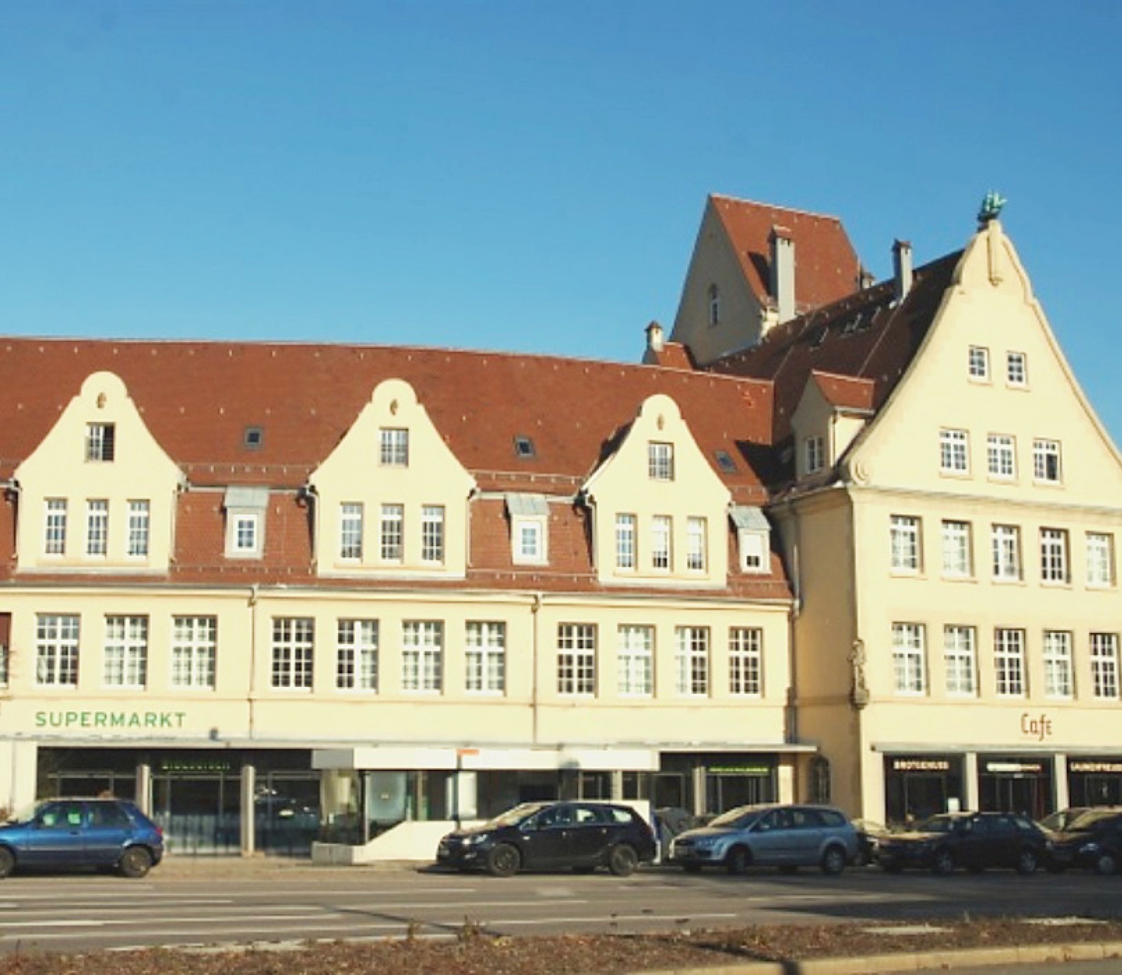 Saniertes historisches Stadthaus